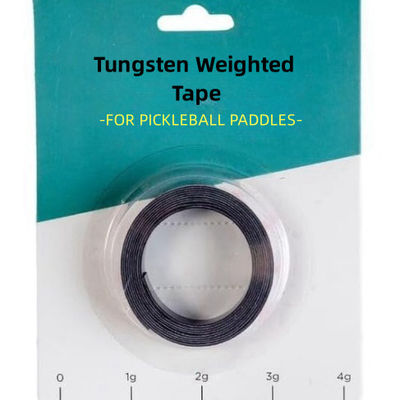 Tape pondérée au tungstène de haute pureté Paddles pickleball Bandes de bord pour l'effet de stabilité